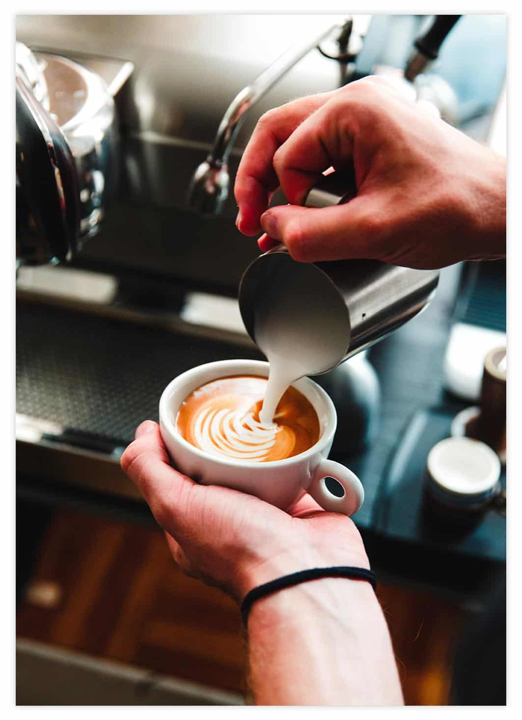 Barista Art Cappuccino Poster
