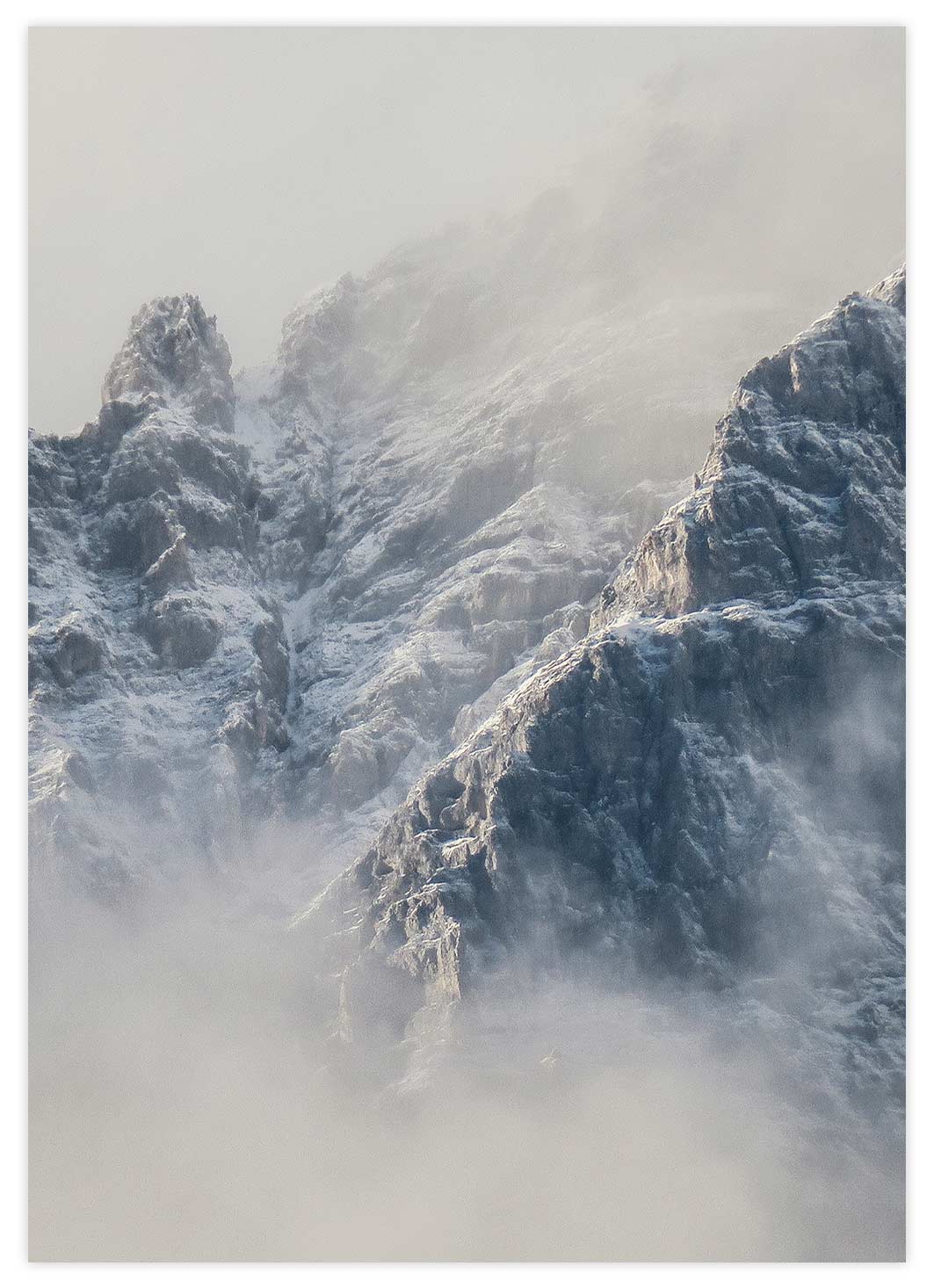 Berglandschaft in Innsbruck Poster