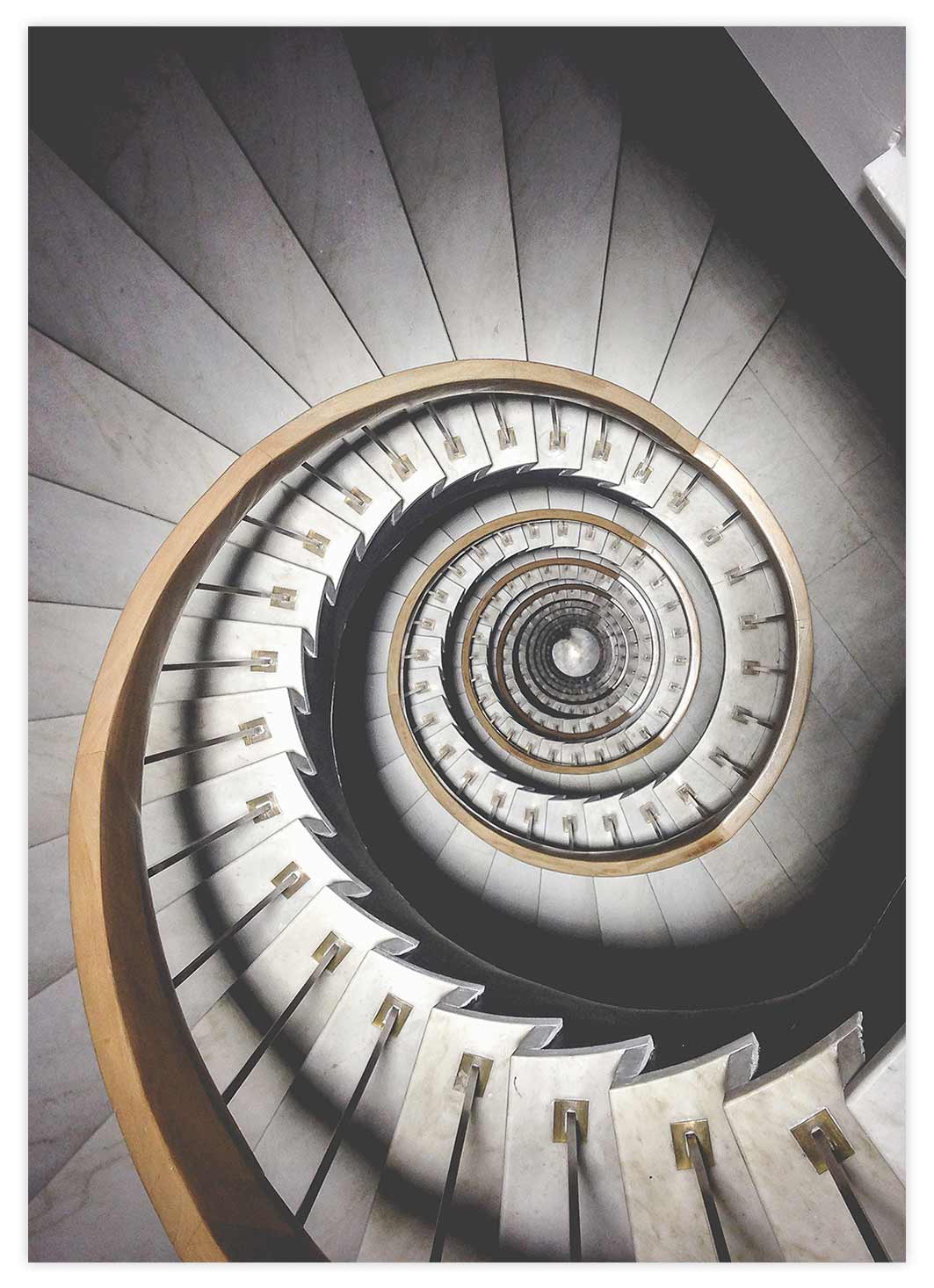 Infinity Treppe Poster
