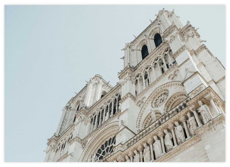 Notre-Dame de Paris Poster Querformat