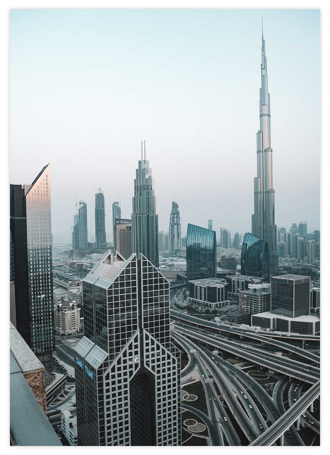 Burj Khalifa Dubai Poster