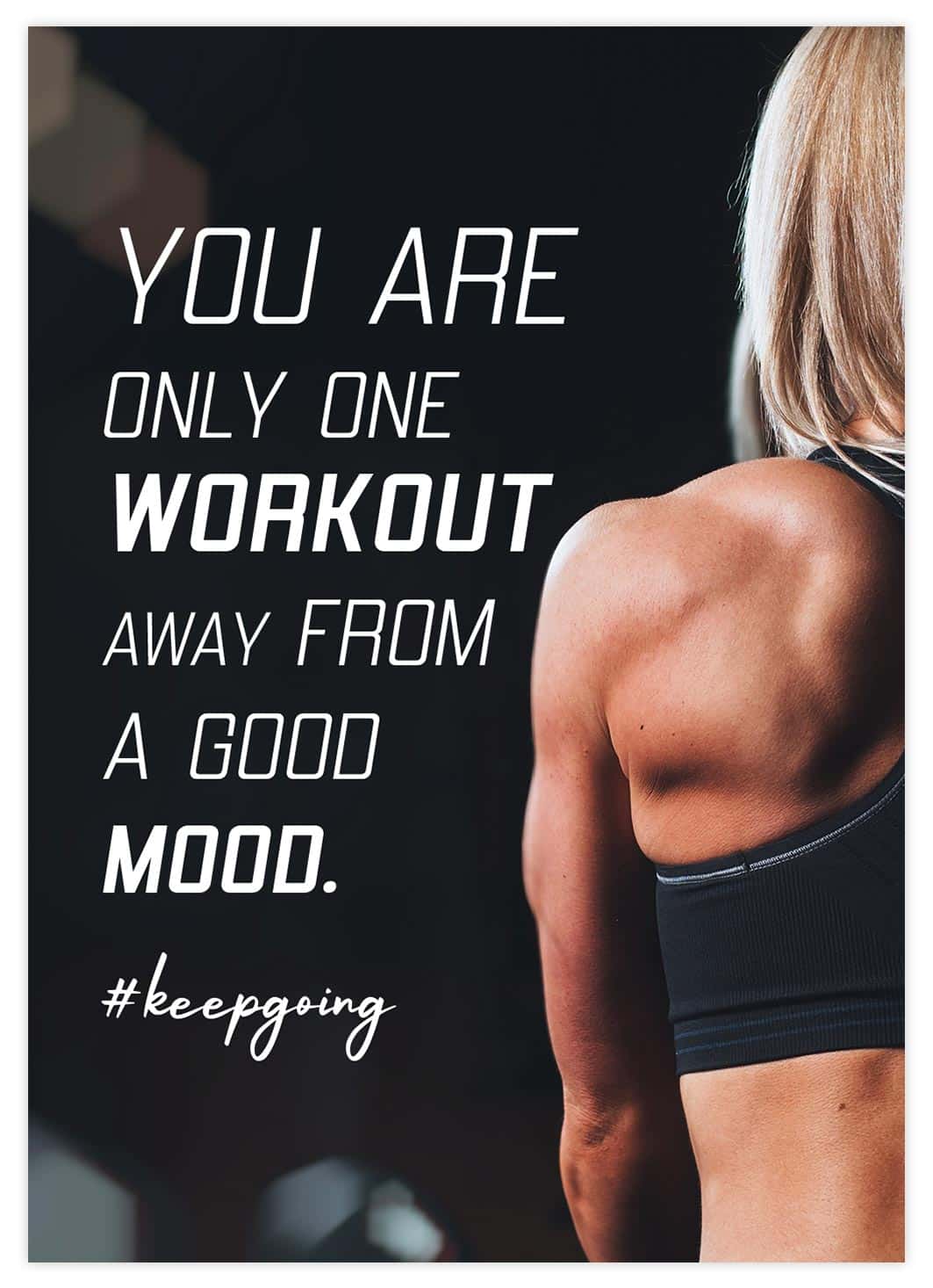 Good Mood Workout Poster