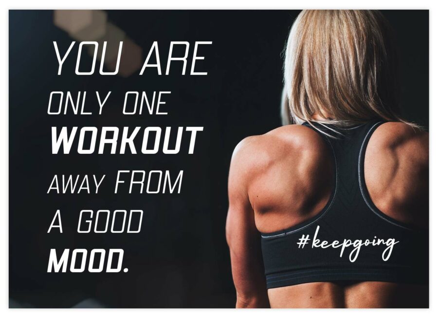 Good Mood Workout Poster